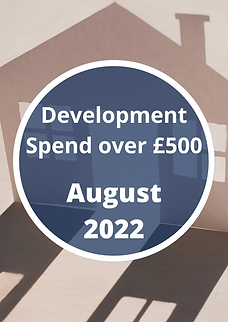 Development Spend - August 2022
